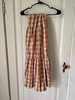 Rylee and Cru plaid skirt